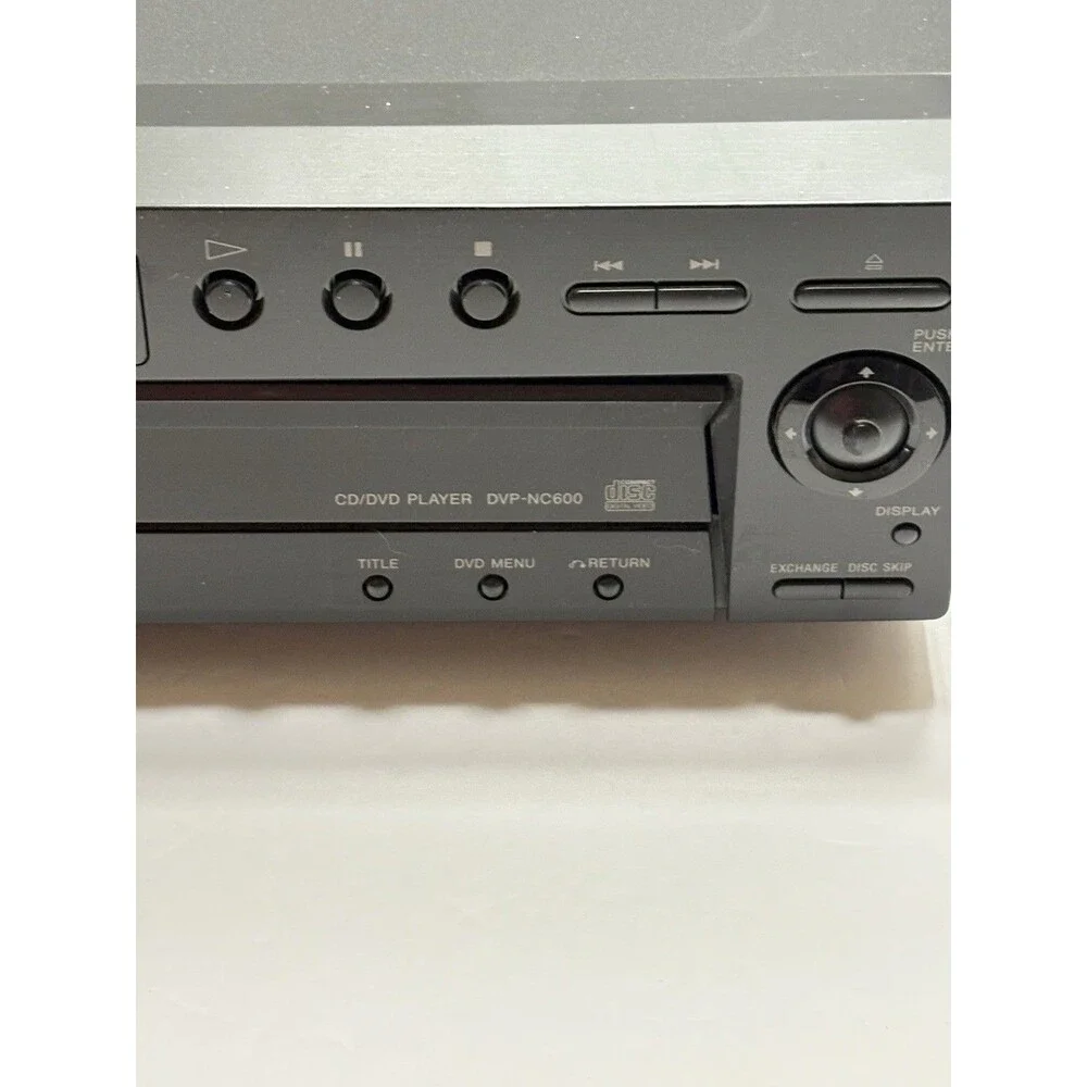 Sony DVP-NC600 5-Disc DVD/CD Player Carousel Changer No Remote